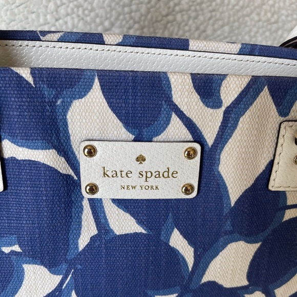 Kate Spade linen shoulder bag - Picture 2 of 7